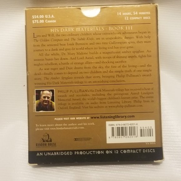 Philip Pullman's Amber Spyglass Audiobook - Picture 2 of 7